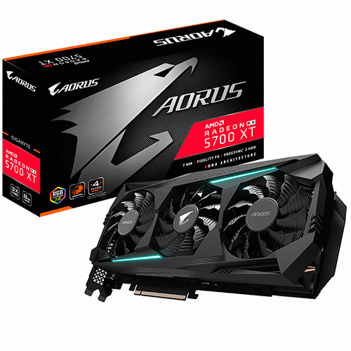 GIGABYTE AORUS 라데온 RX 5700 XT D6 8GB