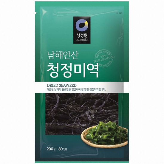 대상 청정원 남해안산 청정미역 200g 2개_이미지