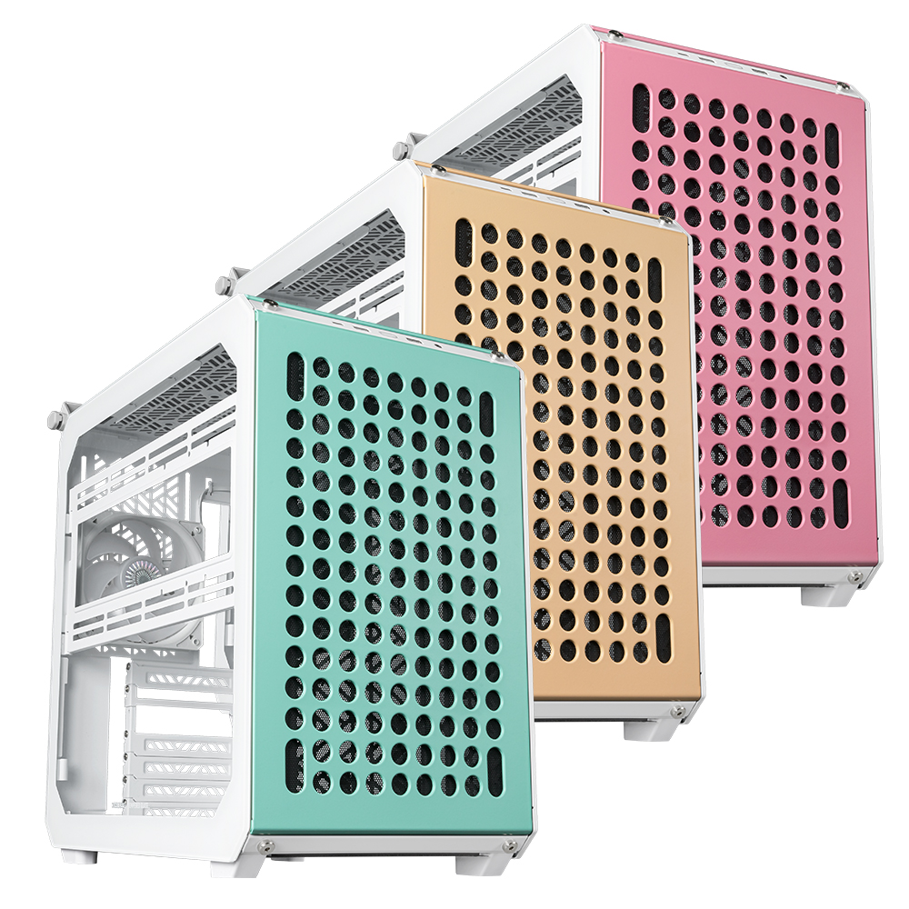 쿨러마스터 QUBE 500 FLATPACK Macaron EDITION_이미지