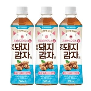 광동제약 프리바이오틱스 돼지감자차 500ml (20개)_이미지