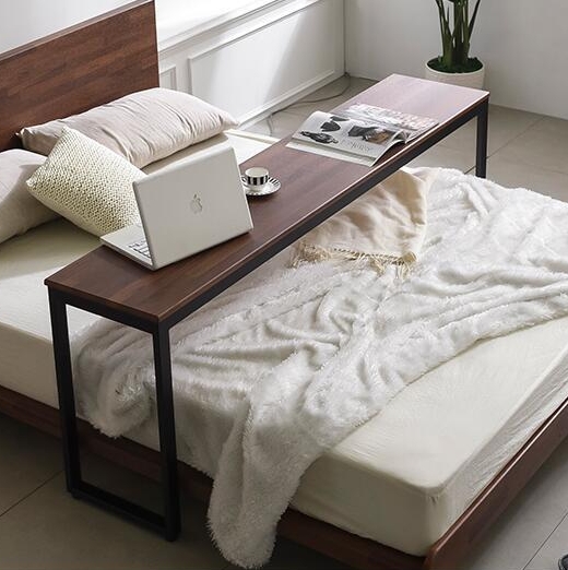 삼익가구 멀바우 다용도 베드테이블 퀸