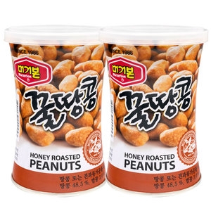 머거본 꿀땅콩 캔 135g (2개)_이미지