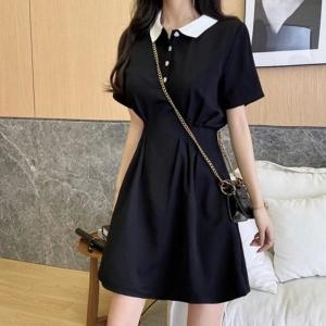 슬림 여자 대학생 코디 여성원피스 원피스 봄 WFJPV76