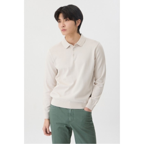 에센셜스 워셔블 폴로넥 스웨터 BRWAX26211IVX