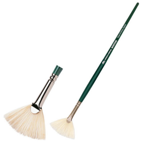 윈저앤뉴튼 윈톤 호그 브러쉬 FAN (NO.3호)_이미지