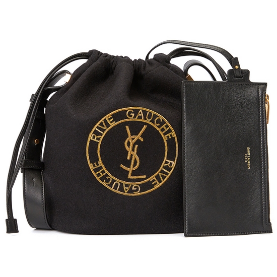 입생로랑 생로랑 리브고쉬 엠브로이더 버킷백_710261 FAAJ6 1055