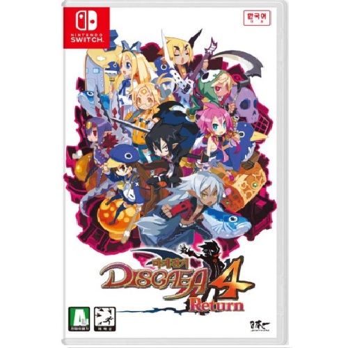 마계전기 디스가이아 4 리턴 한글판 SWITCH, 패키지칩_이미지