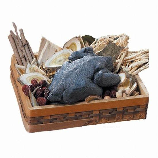 소래조합 궁궐 오골계 10호 950g (1개)_이미지
