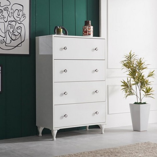 이홈데코 샬레 4단 서랍장 (80cm)