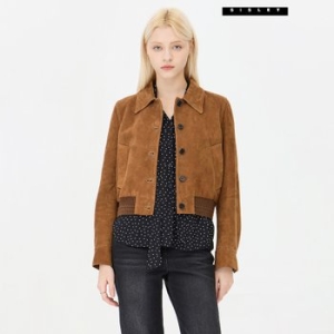 SISLEY 고트 스웨이드 시보리 점퍼 SALEA1541