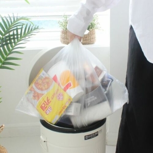 올리오 재활용 분리수거 쓰레기통 비닐봉투 40L 100매_이미지