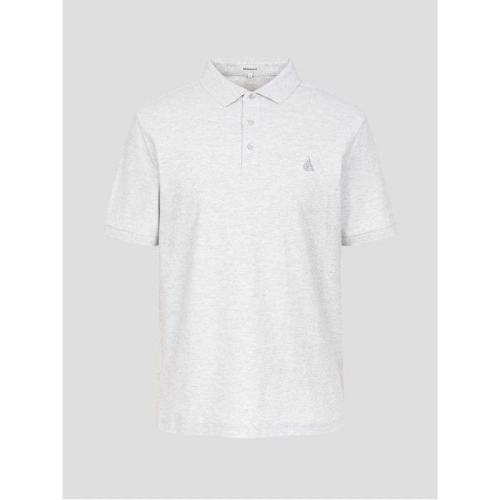 삼성물산 빈폴 멘 크레이프 칼라넥 티셔츠 라이트 그레이 BC5442C172