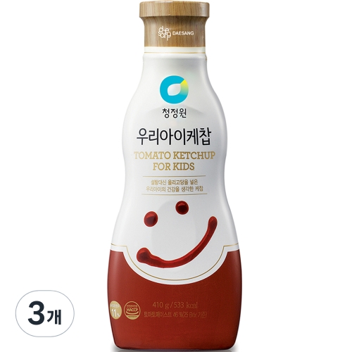 청정원 우리아이케찹 410g (3개)_이미지