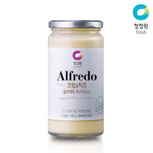  청정원 크림&치즈 알프레도 파스타 소스 350g [1개]