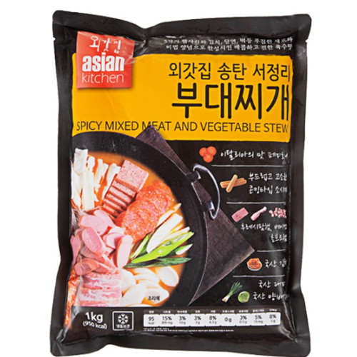 외갓집 송탄 서정리 부대찌개 1kg (1개)_이미지