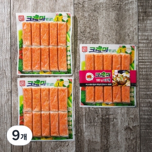 한성기업 크래미 맛살 180g 9개_이미지