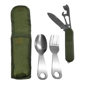 셀러허브 프로셀러 대신214 밀리터리 수저 포크 만능칼 맥가이버칼 세트 S19783667
