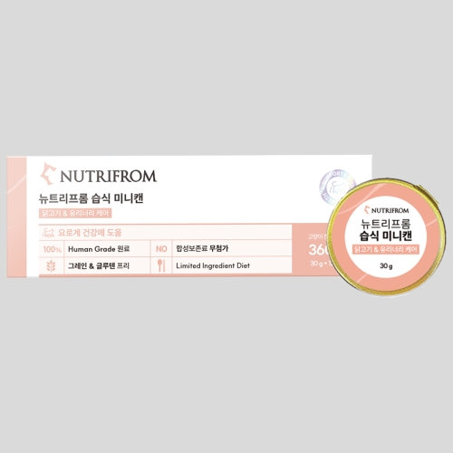 뉴트리프롬 닭고기&유리너리 캔 360g (30g x 12p) (1개)_이미지