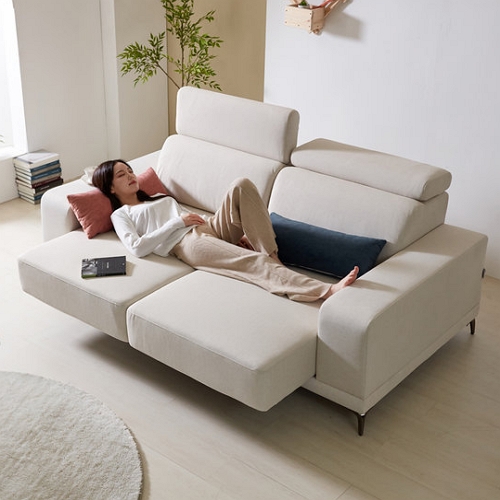 파로마 네오 루다 모션 슬라이딩 무빙 메리 패브릭 소파 3인용_이미지