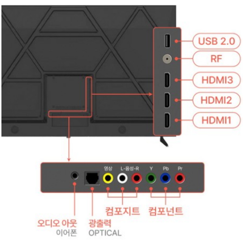 아바 4K HDR PRO 65인치 제로베젤 UHD TV (스탠드)_이미지