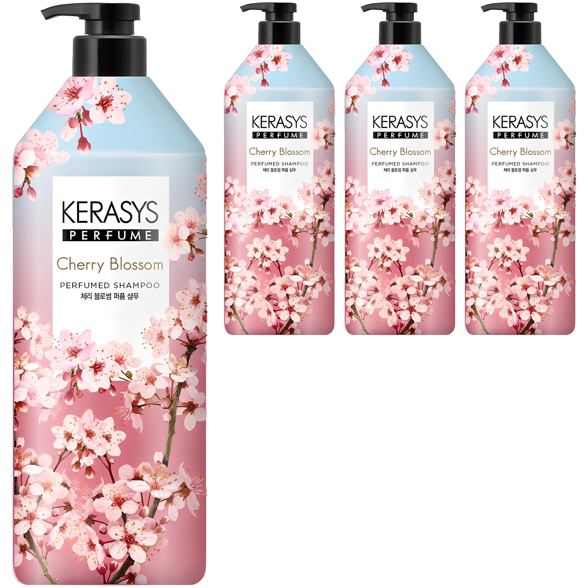 케라시스 체리블라썸 퍼퓸 샴푸 1000ml (4개)_이미지