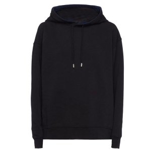 아크네스튜디오 12주년 얄라 YALA 로고트리밍 후드티 블랙_AI0003 900_이미지