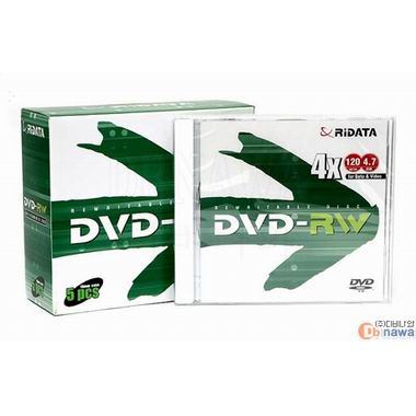 RiDATA DVD-RW 4.7GB 4x 슬림 10장_이미지