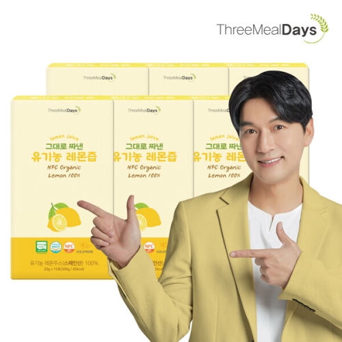 트리밀데이즈 그대로 짜낸 유기농 레몬즙 20g 15포 (6개)