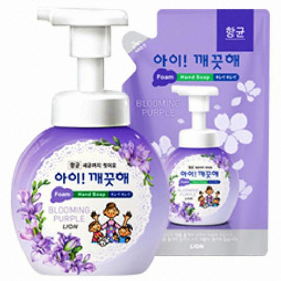 폼 핸드솝 블루밍퍼플 250ml+리필 200ml