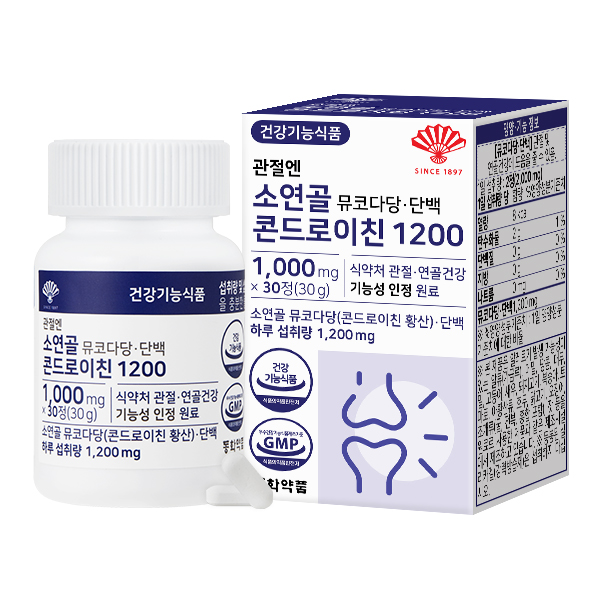 동화약품 관절엔 소연골 콘드로이친 1200 30정