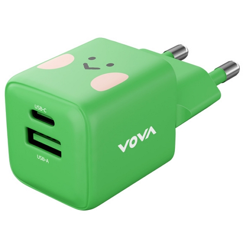 라인프렌즈 레니니 PD PPS 25W 2포트 GaN 충전기 VA-201