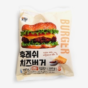 후레쉬 치즈버거 160g