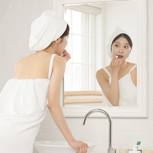 아이비엘 3초 드라이 샤워가운 화이트 S (2개)_이미지