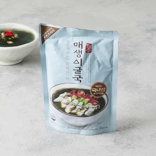 청조푸드 깔끔하고 담백한 맛 매생이굴국 500g (1개)_이미지
