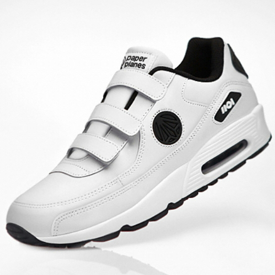 벨크로 에어운동화 PP1408 (화이트블랙)