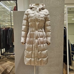  메종블랑쉬 허리비죠스트링롱패딩 M254JJDB01D