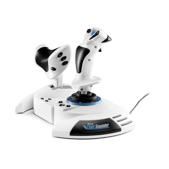 T-Flight Hotas ONE 플라이트 시뮬레이터 에디션 화이트_이미지