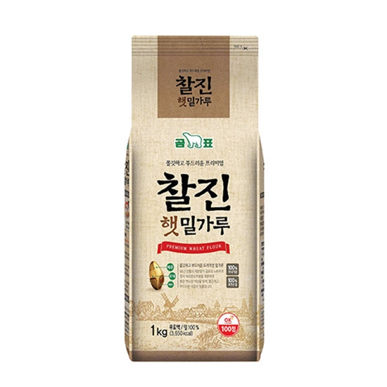 대한제분 곰표 찰진 햇 밀가루 1kg (10개)