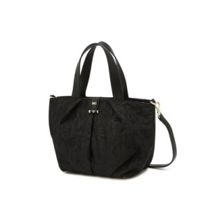  닥스 DCBA6E502BK 블랙 로고장식 가죽 토트백