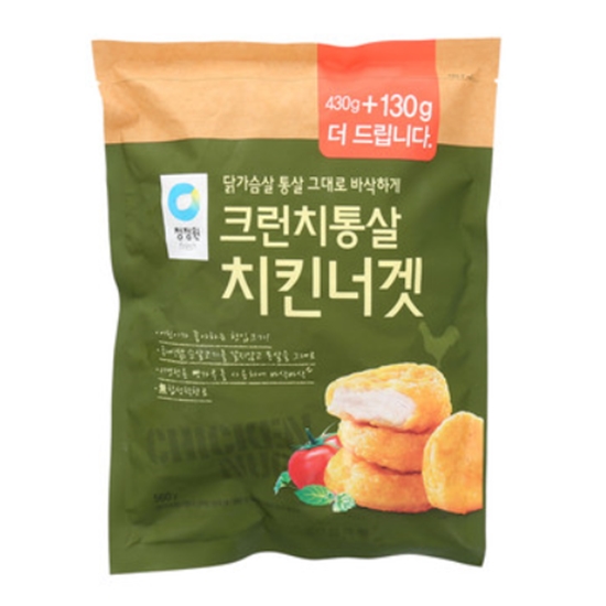 크런치 통살 치킨너겟 560g