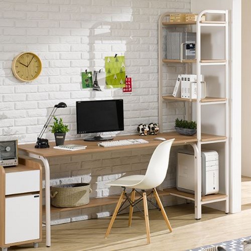 리빙스케치 듀크 h형 철제 책상