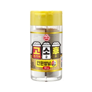 오뚜기 고소후 간편양념 59g이미지입니다. 누르면 해당 게시물로 새창이동합니다.
