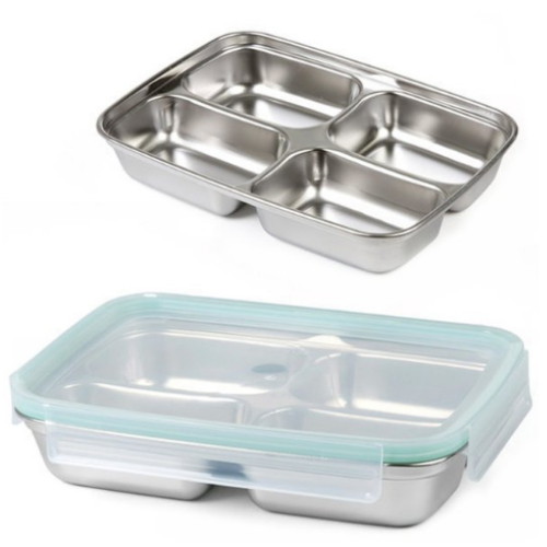 스텐락 퓨어 멀티 직사각 4호 1100ml (2개)_이미지