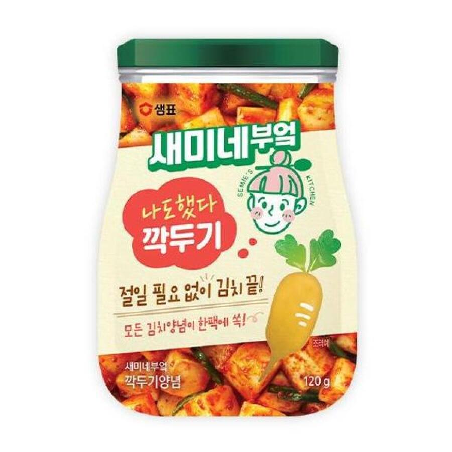  샘표 새미네부엌 깍두기양념 120g [5개]