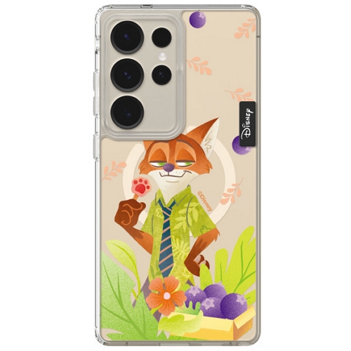 모란카노코리아 갤럭시S25 주토피아 인더가든 크리스탈 디자인 맥세이프 케이스_이미지