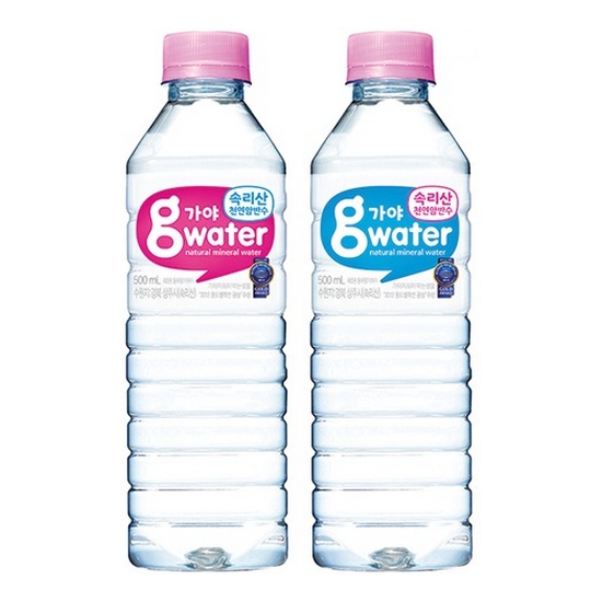 웅진식품 가야 G 워터 먹는샘물 500ml (80개)_이미지