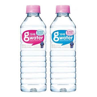웅진식품 가야 G 워터 먹는샘물 <b>500ml</b>