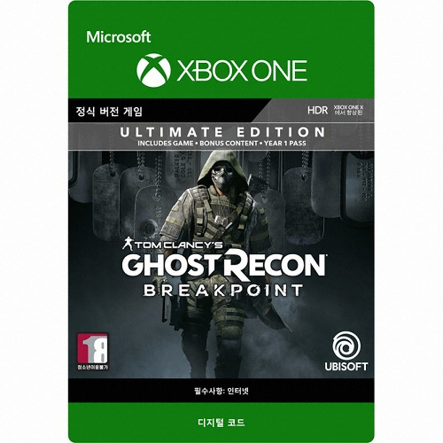 고스트 리콘: 브레이크포인트 XBOX ONE 얼티밋에디션,다운로드코드_이미지