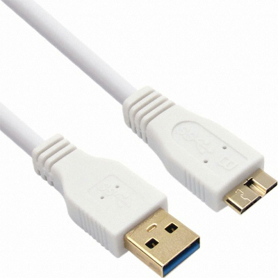 강원전자 NETmate USB 3.0 A-Micro B M/M 케이블 (NMC-UB05W, 0.5m)