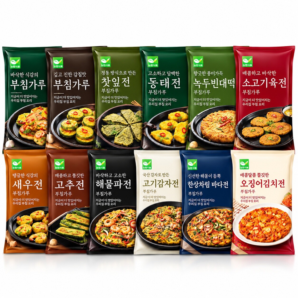 사옹원 사옹원 프리미엄 명절 모둠전 세트 12종 3.18kg (1개)